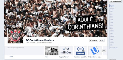 Corinthians no Facebook