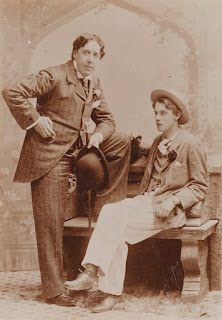 Oscar Wilde and Lord Alfred Douglas in 1883