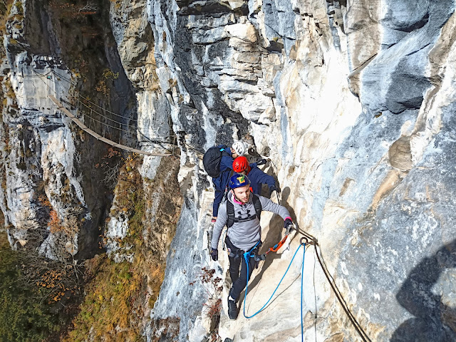 Via Ferrata du MONT à Sixt Fer à Cheval (Samoëns)