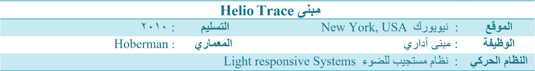 مبنى   Helio Trace