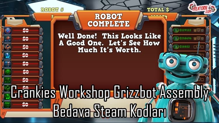 Crankies Workshop Grizzbot Assembly - Bedava Steam Kodları