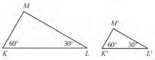 materi matematika kelas 9, dua segitiga sebangun