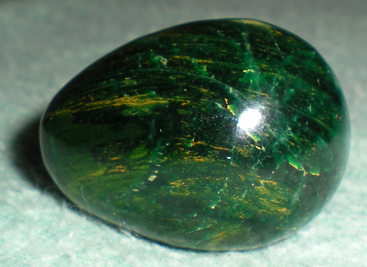 Jade is an ornamental stone. The term jade is applied to two different