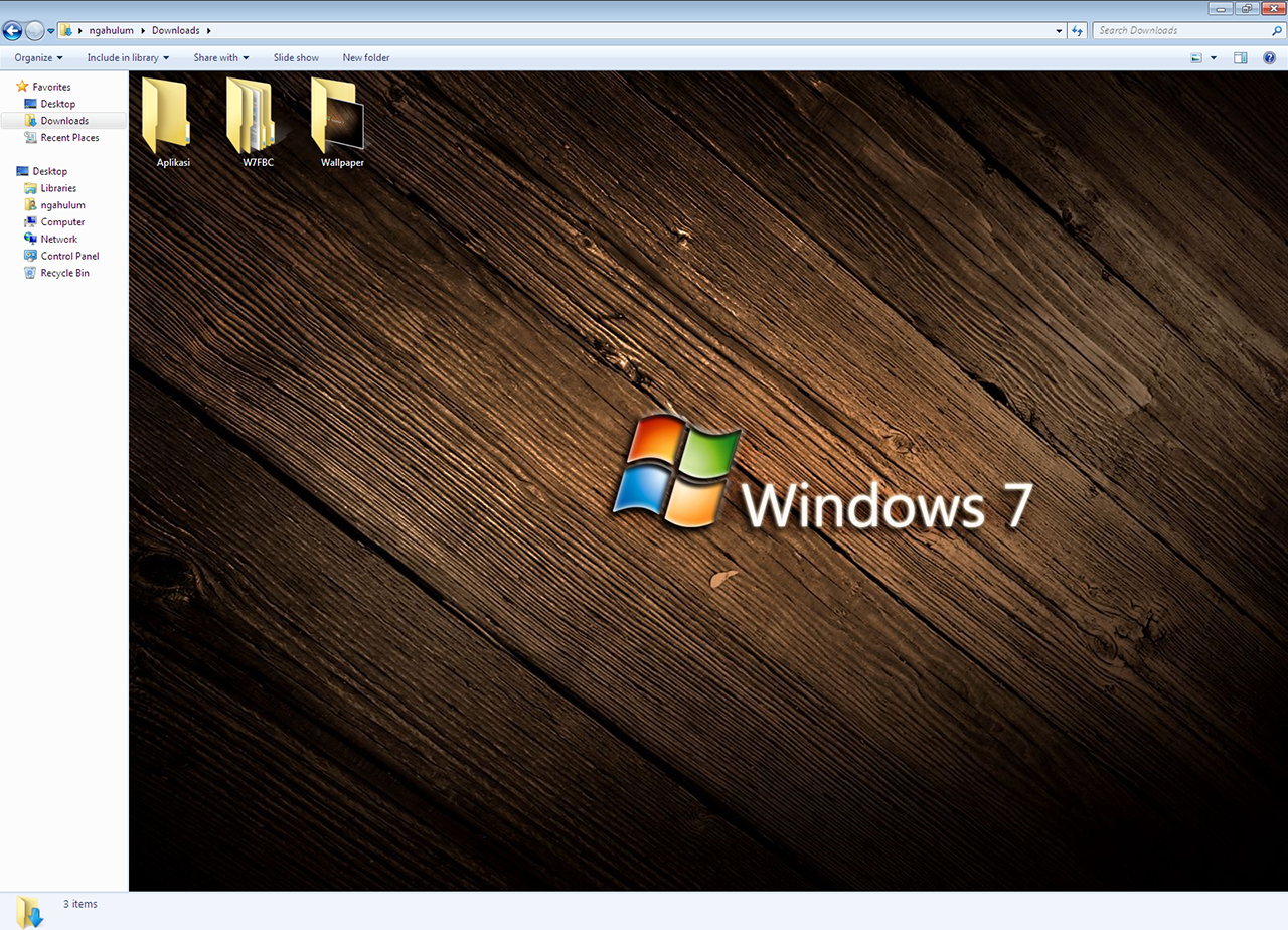 Cara Mengubah Background Folder di Windows 7