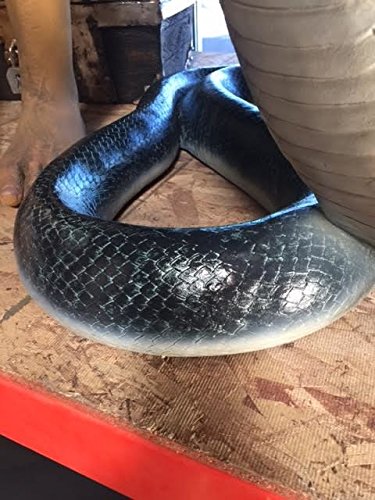 LifeSize King Cobra Snake Sculpture Statue, Protect Your Garden From Hungry Pets Or Neighbors