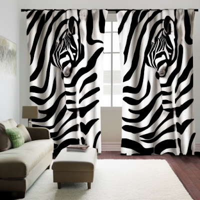 Zebtain: AI Product Ideation for Zebra Inspired Curtains