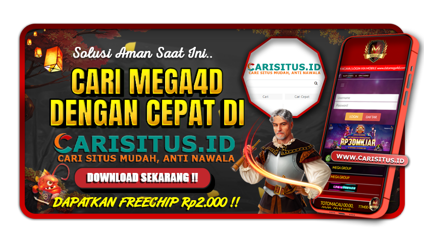 MEGA4D Daftar Situs Togel Online Terbaru 2024 Hadiah 4D Terbaik Dan Berlisensi Resmi Di Indonesia