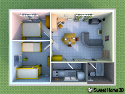 My Inspiration: Cara mudah mendesain Rumah 3D dengan sweethome 3D