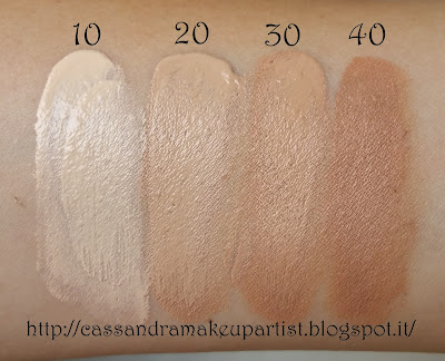 KRIPA - Total Revive Foundation - recensione - review - colore 10 Pocelain - 20 Light Beige - 30 Medium Beige - 40 Honey Beige - inci - prezzo - price - indredienti - indredients - swatch - texture - packaging - bio - vegan - natural