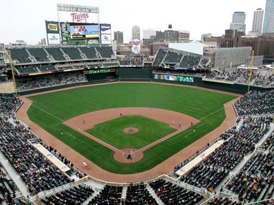 target field. on the recent Target Field