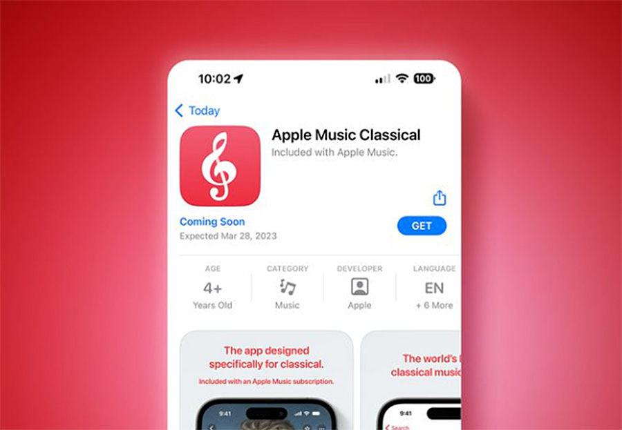 蘋果古典音樂Classical全球正式推出！台灣暫時不支援