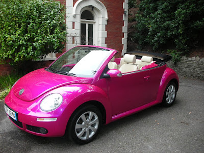 Volkswagen Beetle Pink