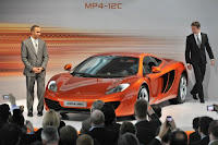 McLaren MP4-12C Press Launch