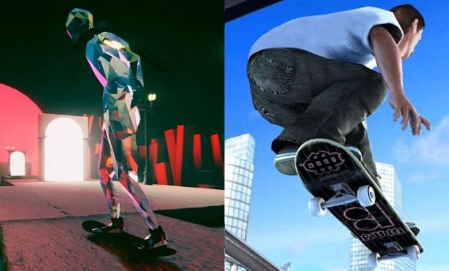 Skate Story vs Skate 4: Visual Graphics