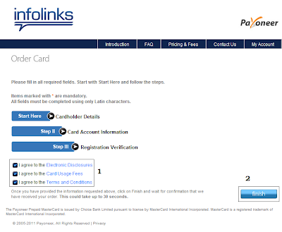 Free Credit Card From Infolinks