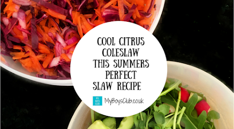 Cool Citrus Coleslaw - This Summer's Perfect Slaw Recipe