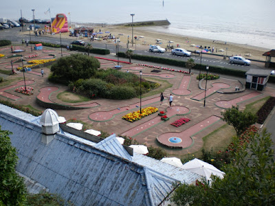 Shanklin Seafront Crazy Golf course on the Isle of Wight