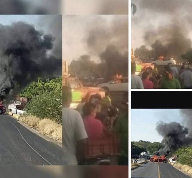 Video:  17 muertos ,un fuerte enfrentamiento entre El Cárteles Unidos y El CJNG en los limites de Michoacán y Jalisco