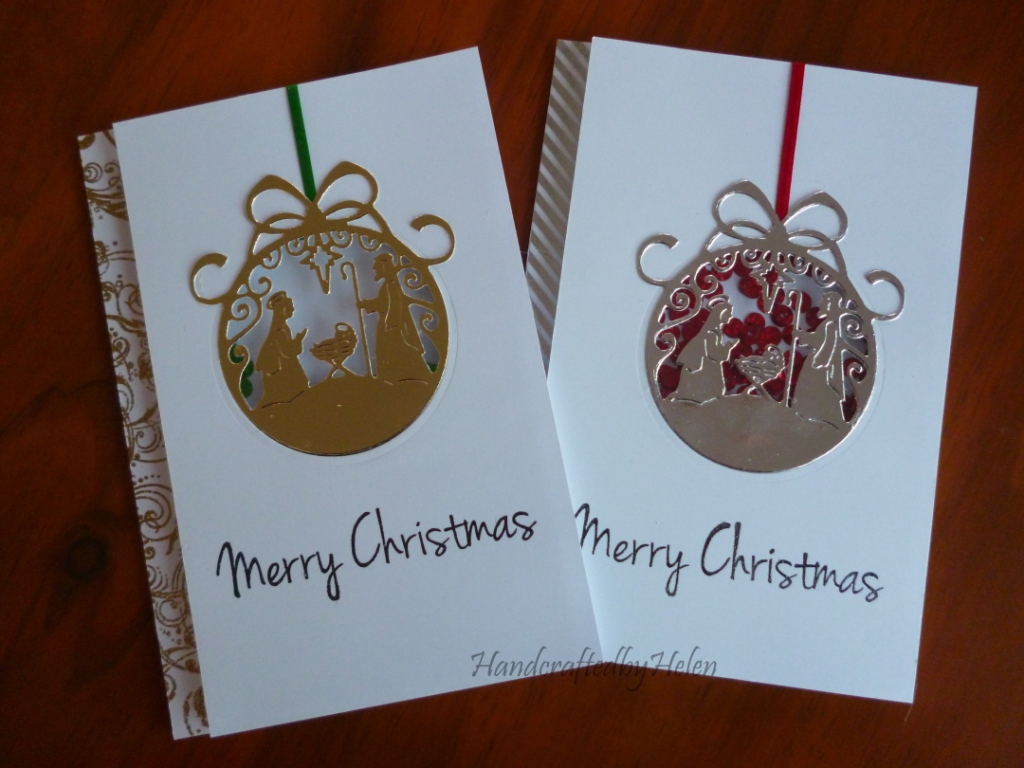 Handcrafted by Helen: Christmas card trio