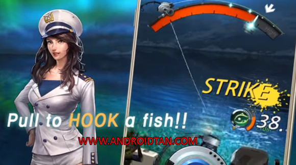 Free Download Kail Pancing Fishing Hook Mod Apk v1.3.2 (Unlimited Money/Ads Free) Android Full Latest Version Terbaru 2017