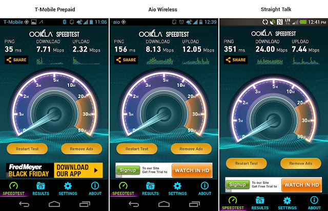 CLICK TO ENLARGE The best pre-paid networks for your new Nexus 5 (or other compatible smartphones)