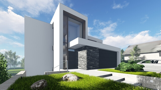 تصاميم فلل مودرن modern villa designs