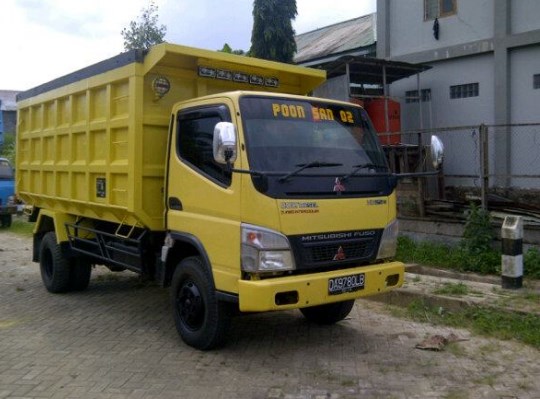 modifikasi dump truck canter2