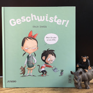 Geschwister! Bilderbuch von Rocio Bonilla Wendebuch Geschichte aus zwei Perspektiven - Bruder und Schwester, Jumbo Verlag, Kinderbuchblog Familienbücherei