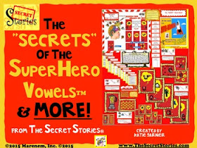 Secret Stories® Phonics —"The SECRETS of the Superhero Vowels & MORE!" Bundle