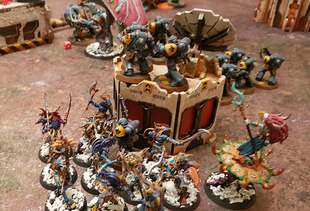Space Wolves vs Thousand Sons - 2000pts - Maelstrom mission from Warhammer 40,000