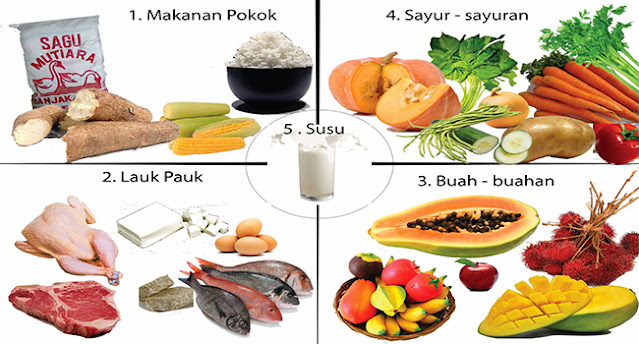 makanan sehat, 4 sehat 5 sempurna, makanan pokok, lauk pauk, buah-buahan, sayur-sayuran, susu, hindari junk food, manfaat makanan sehat, makanan alami, makanan kesehatan