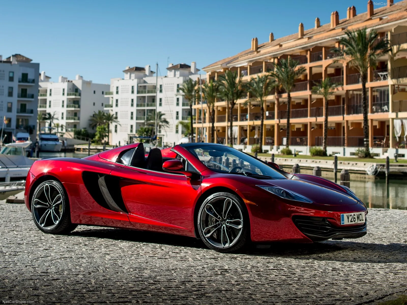 Hình ảnh siêu xe McLaren MP4-12C Spider 2013 & nội ngoại thất