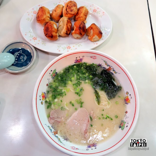 【餃子會館】豚骨拉麵和炸餃子的絕妙組合