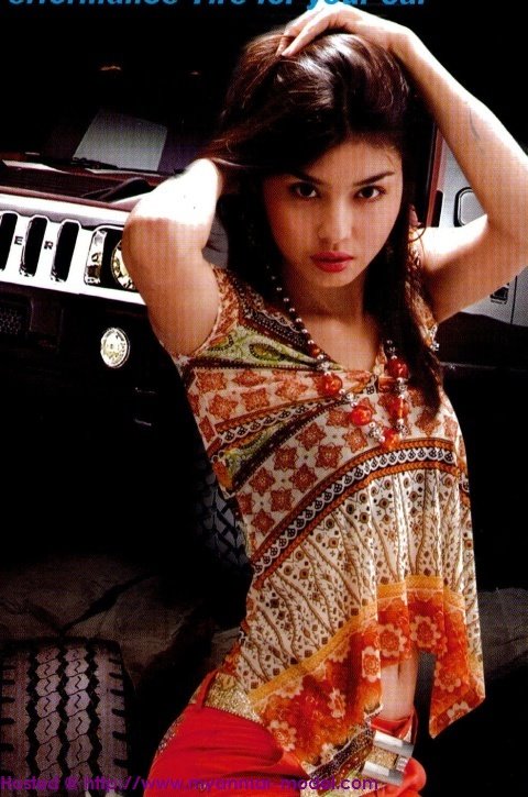 Sexy Myanmar Model Melody in