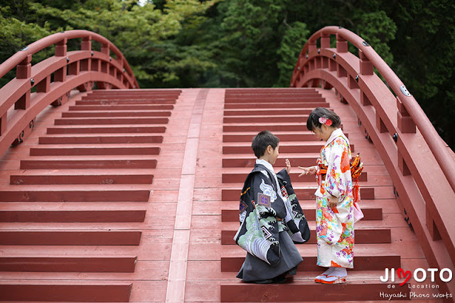 丹生都比売神社への七五三出張撮影