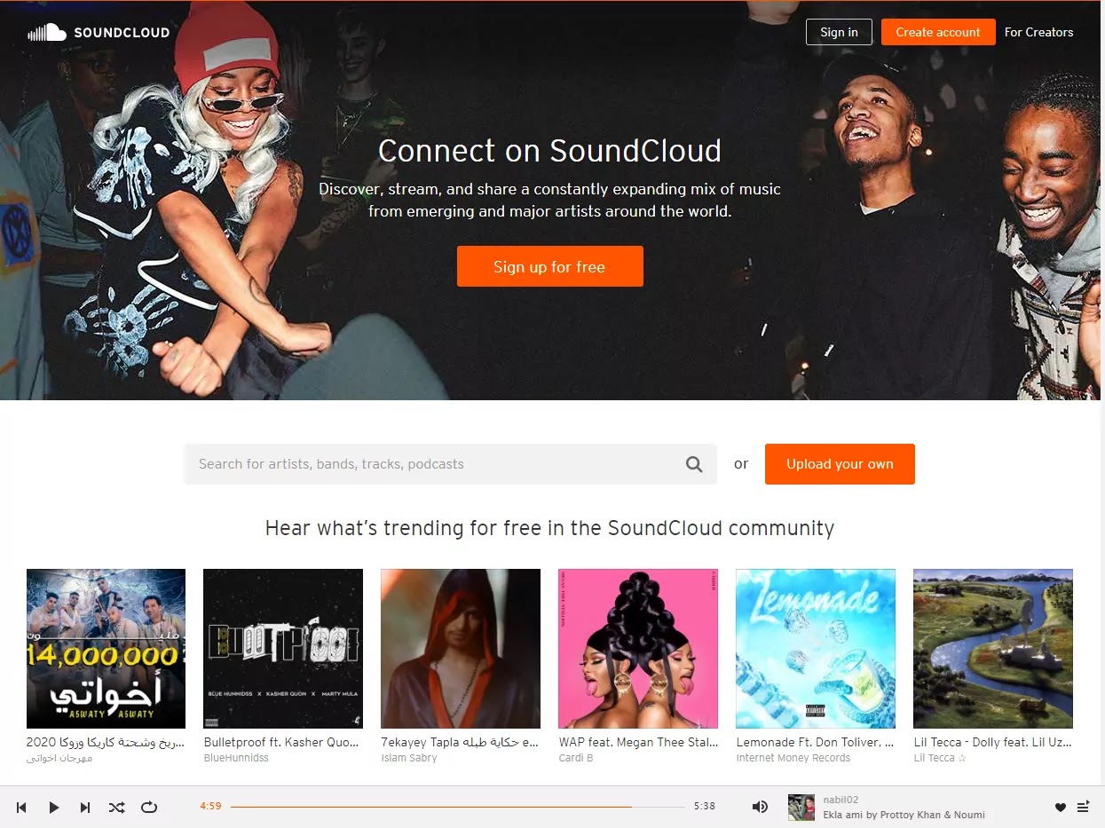 Top 5 Free Audio MP3 Streaming and Download Website [No Subscription Required] techmyline.com