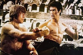 images, wallpapers, gambar, manga, picture, amazing, Foto - Foto Langka Bruce Lee (In Memory)Syuting film bersama muridnya Chuck Norris