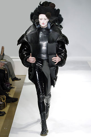 This Fall09 Pugh presented his colletion not with a runway show but 