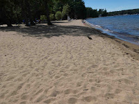 Gilford Town Beach - Lakefront, sandy beach, trees