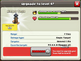 hidden tesla level3 TH7 coc