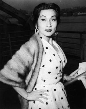 Foto de Yma Sumac en la madurez