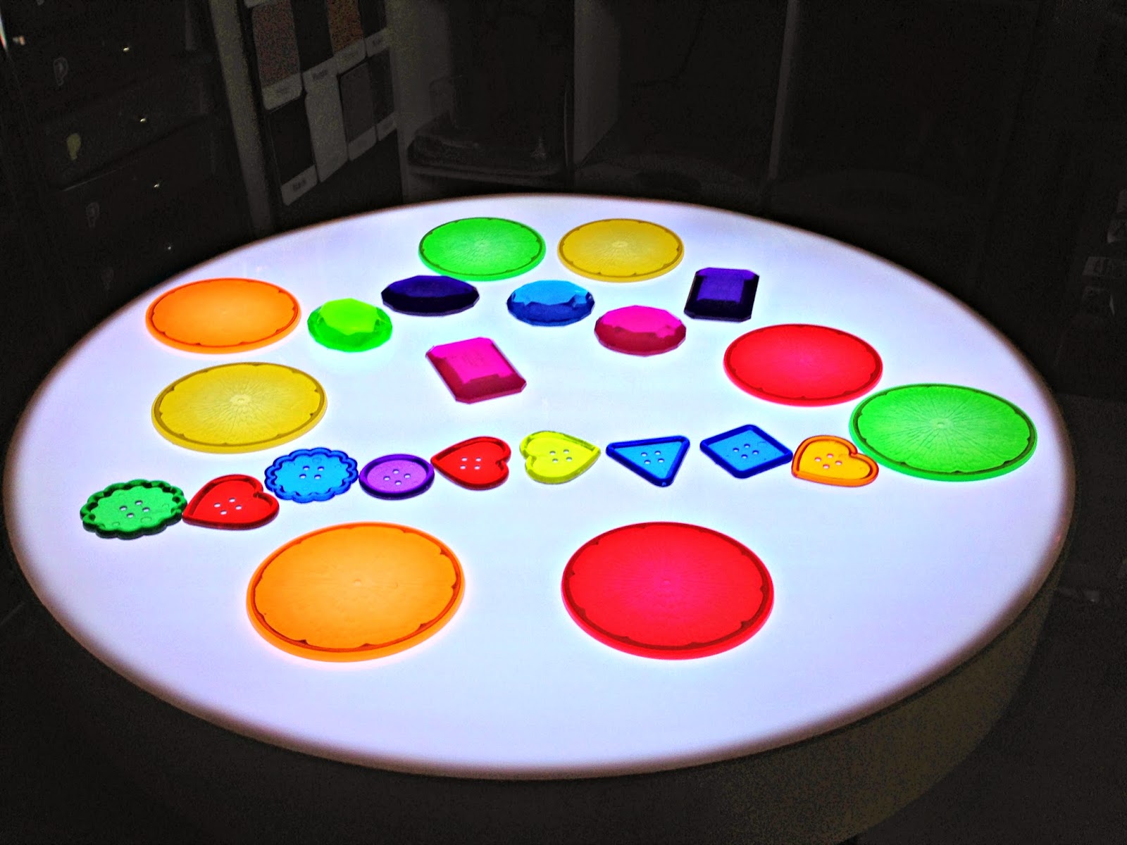 Color-Changing Light Table