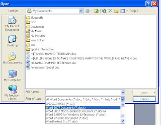 gambar buka file 2007 dengan 2003