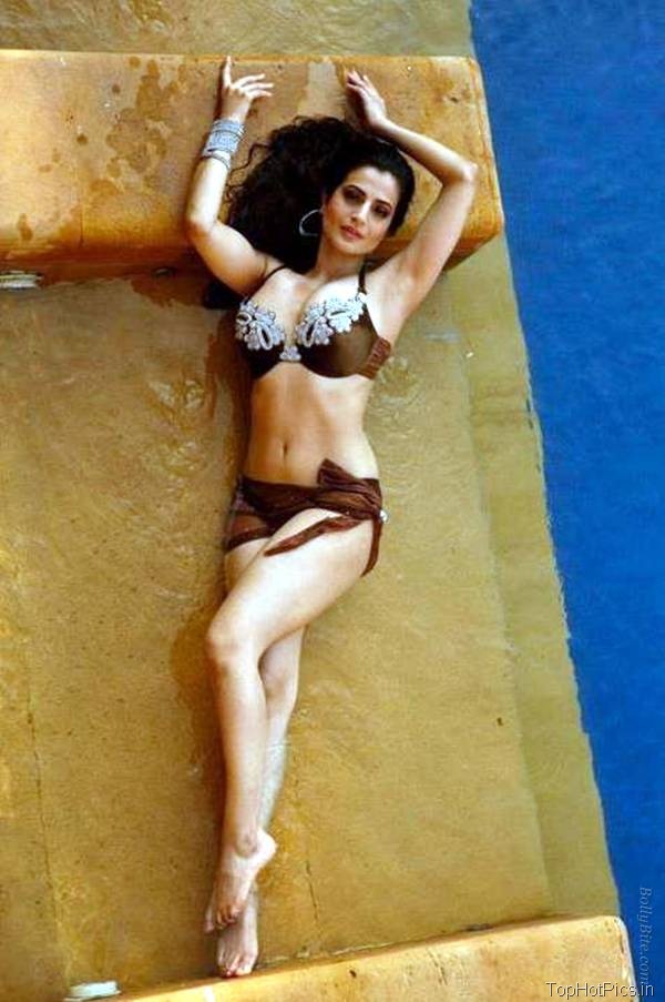 Ameesha Patel Hot Wet Bathing Pics 2