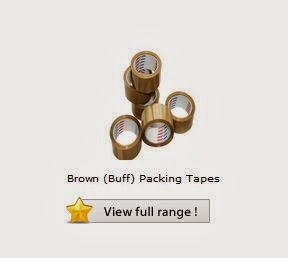6 x Rolls Cellofix Low Noise Brown Packing Tape 48mm x 66m