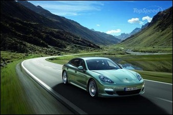 2011 Porsche Panamera Diesel Green