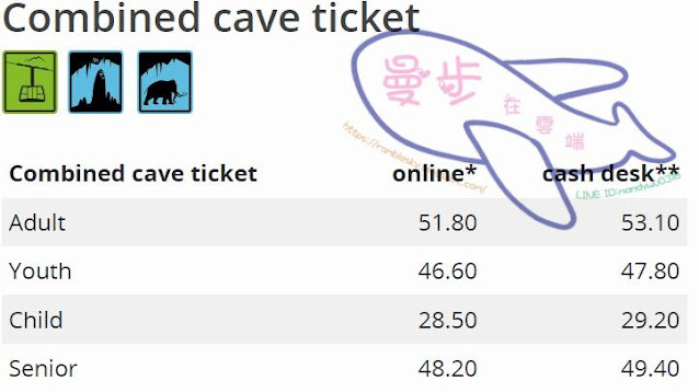 Krippenstein TicketCombine cave