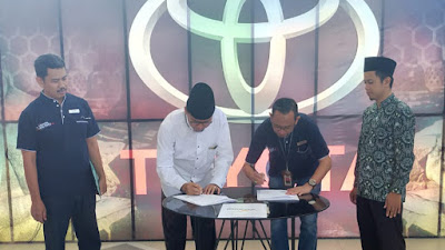 SMK VIP Ma'arif NU Kemiri menandatangani MoU dengan PT Nasmoco Magelang