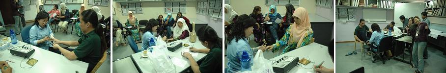 Community Service : Free Health Check Electronic Acupuncture