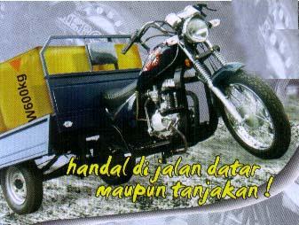 ANUGERAH MOTOR BESUK: MOTOR GEROBAK RODA 3 TOSSA